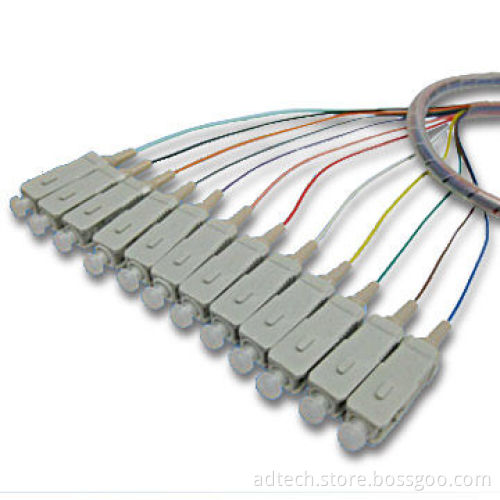 Fiber-optic Pigtail with High-performance Ceramic Ferrule, Offers Low Attenuation